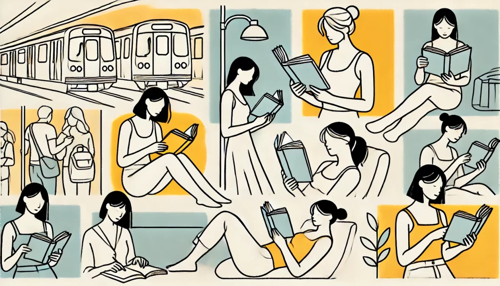 読書好き女性の行動パターンから見える特徴的な傾向
