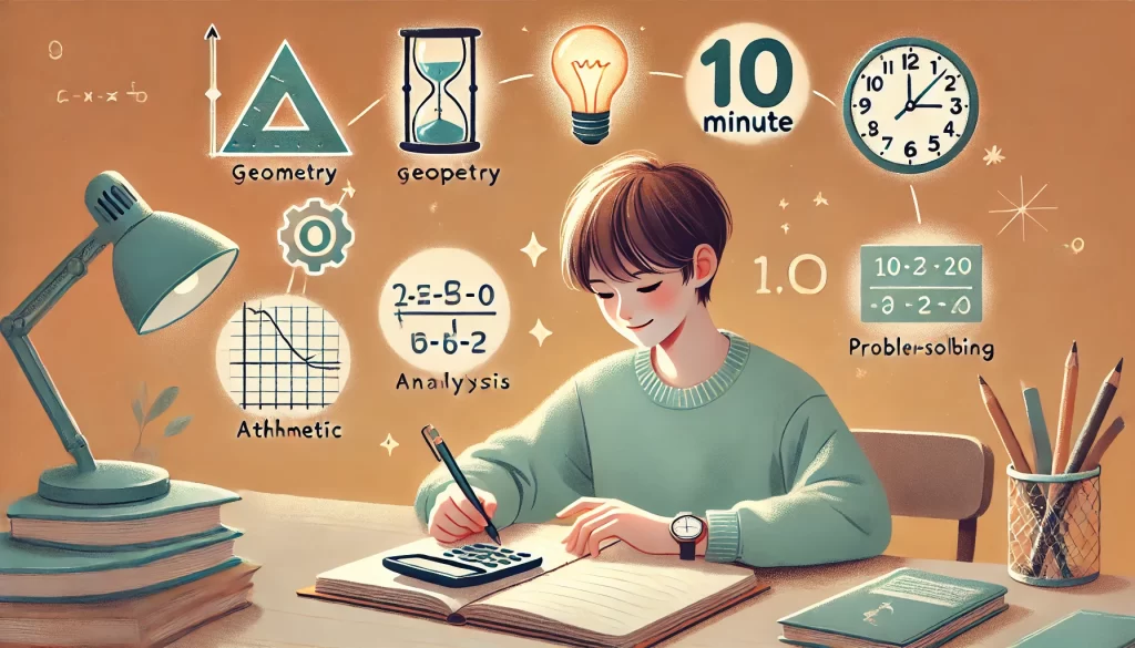 教科別10分間自学テクニック【数学編】
