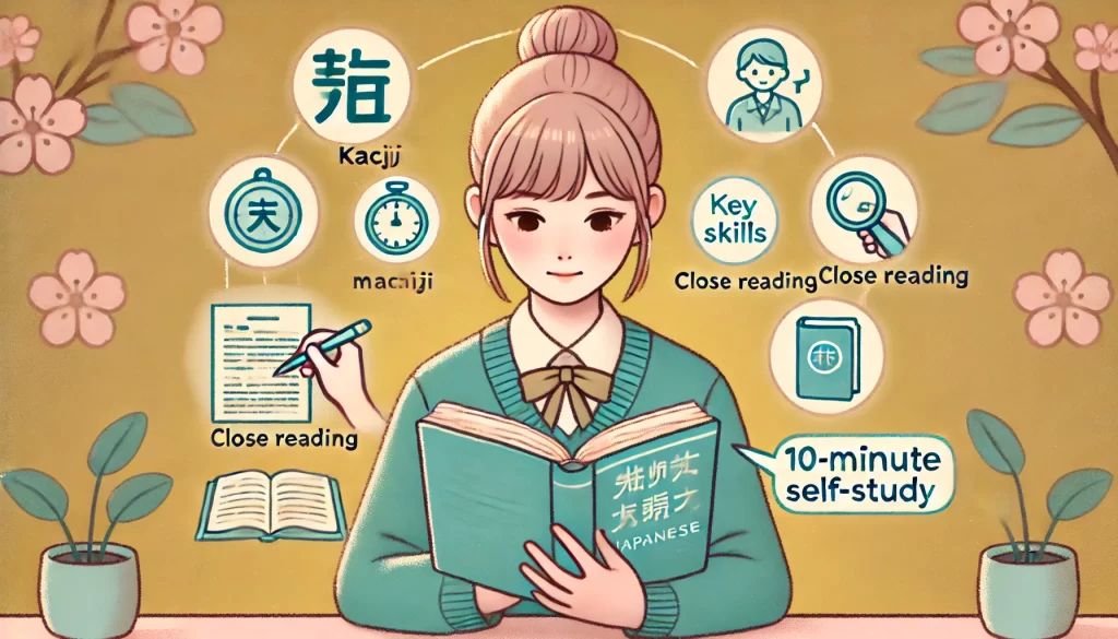 教科別10分間自学テクニック【国語編】