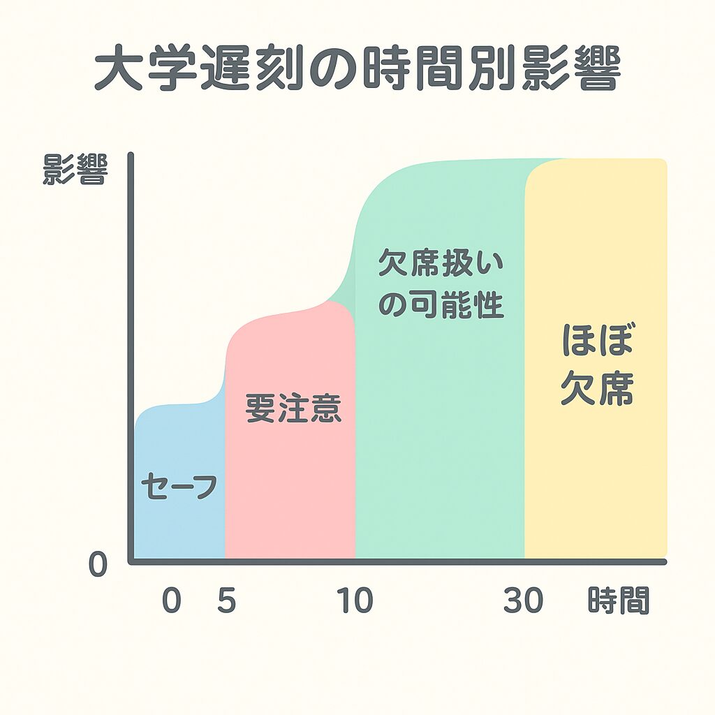 大学遅刻何分まで 