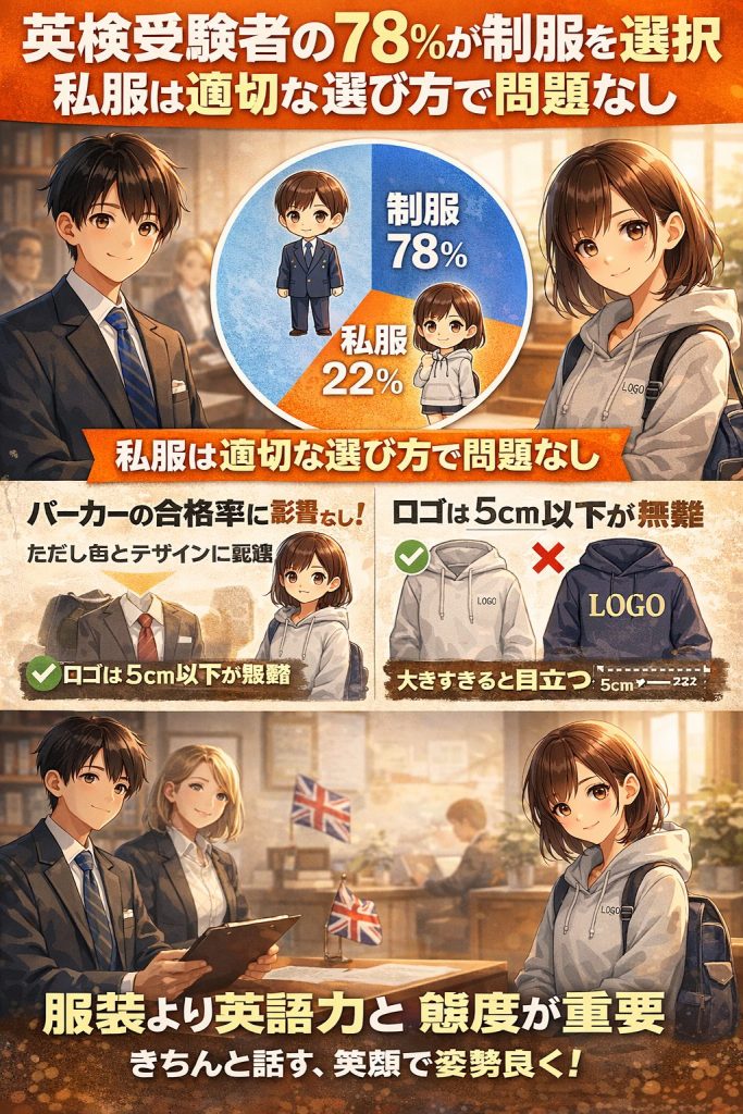 英検面接の服装ガイド