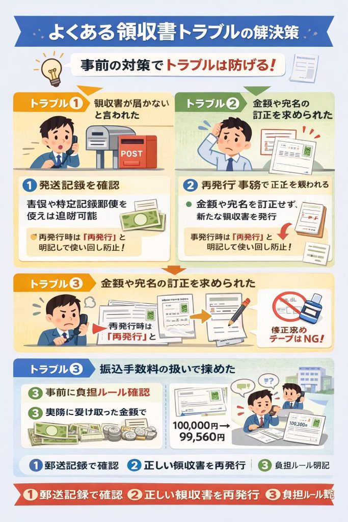 よくあるトラブルと解決策
