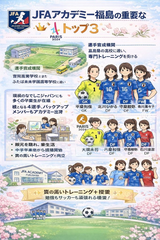 JFAアカデミー福島の重要な役割