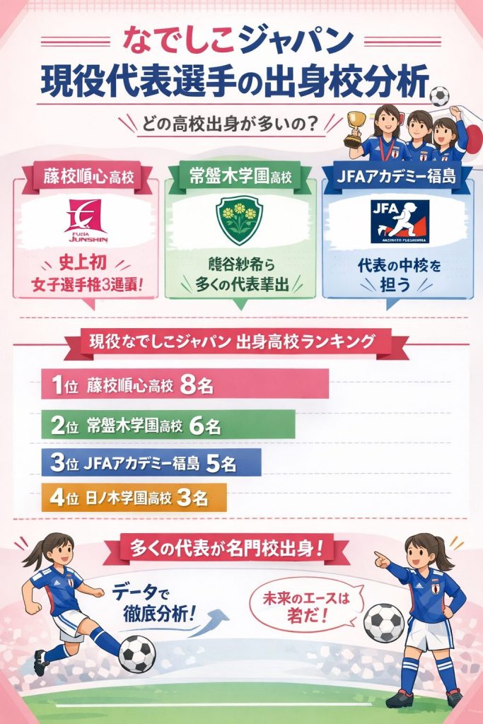 代表選手を育てる名門高校