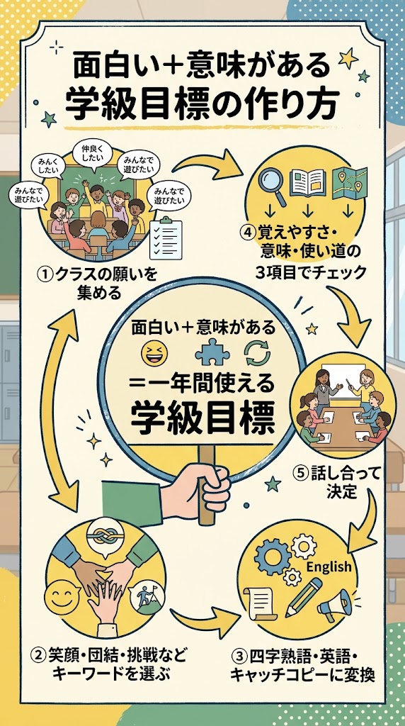 面白い学級目標の作り方
