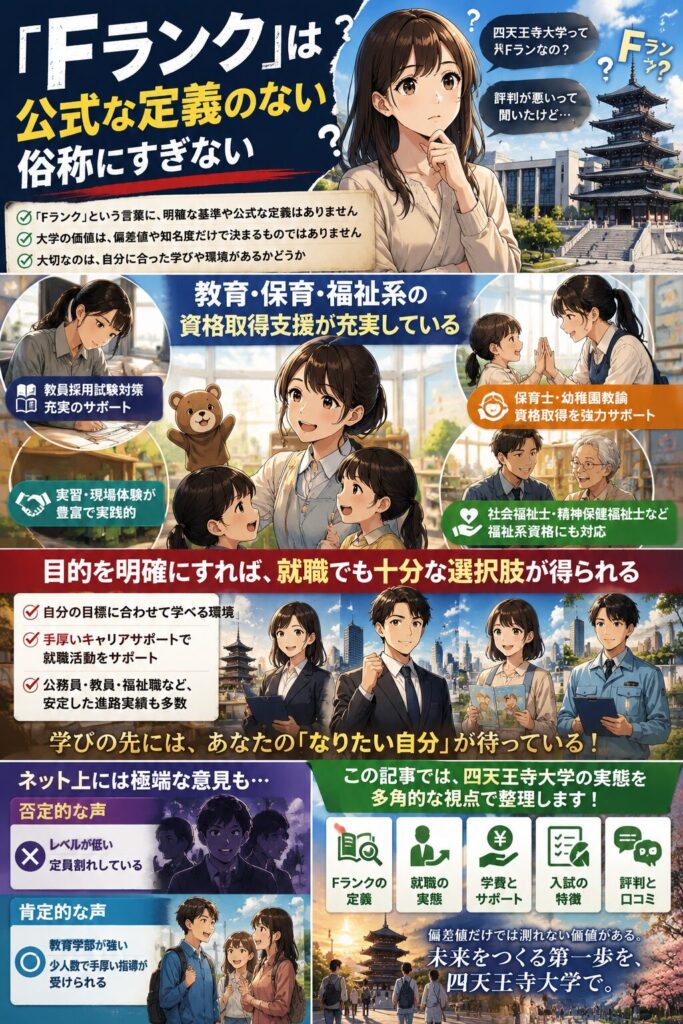 四天王寺大学の魅力とサポート