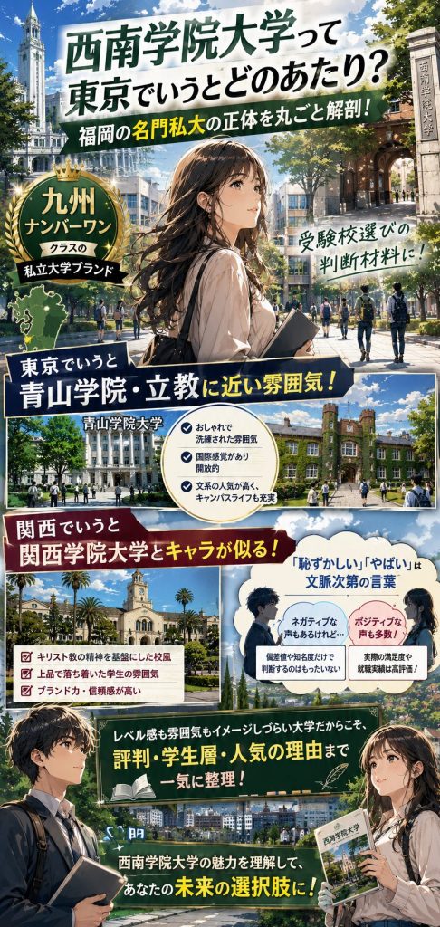 西南学院大学の魅力紹介