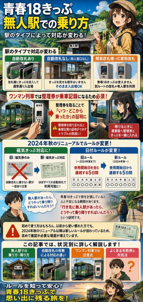 青春18きっぷの使い方ガイド