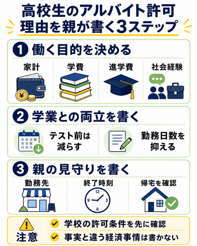 高校生のアルバイト許可申請ガイド