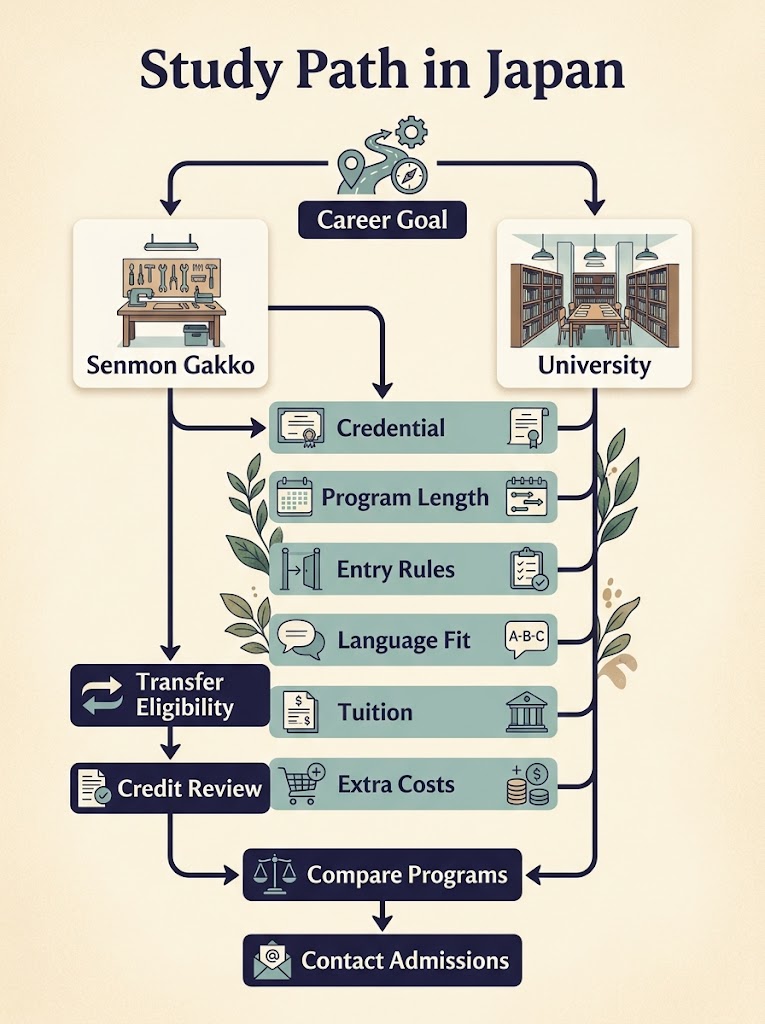Study Path in Japan